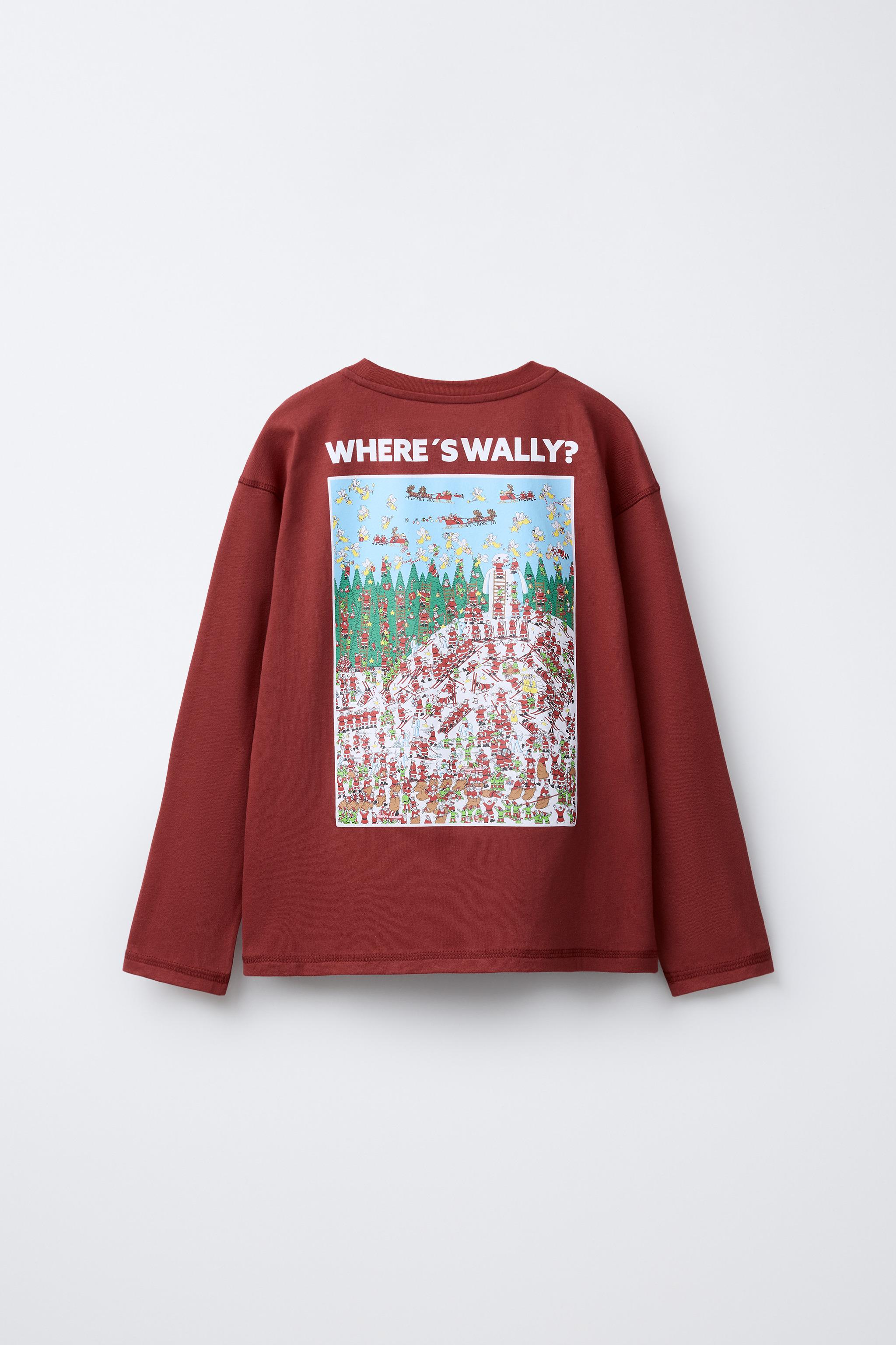 WHERE'S WALDO? ® DREAMWORKS © PRINTED SHIRT